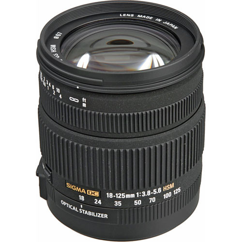 Sigma 18-125mm F/3.8-5.6 DC OS HSM Nikon - 1